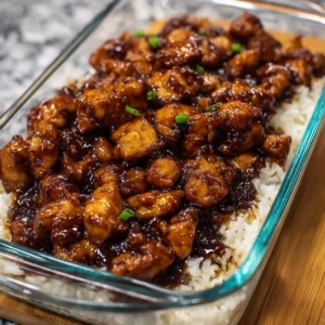 Teriyaki Chicken Over Rice