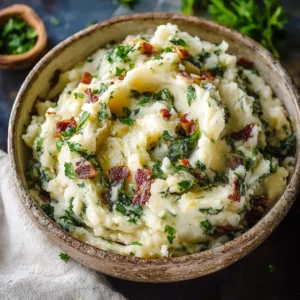 Colcannon Potatoes: Creamy Comfort in Every Bite