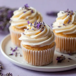 Lavender Honey Cupcakes: Blissful Sweet Indulgence