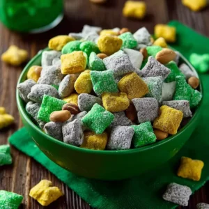 Irresistible St Patrick’s Day Lucky Chow – Sweet, Crunchy & Festively Fun