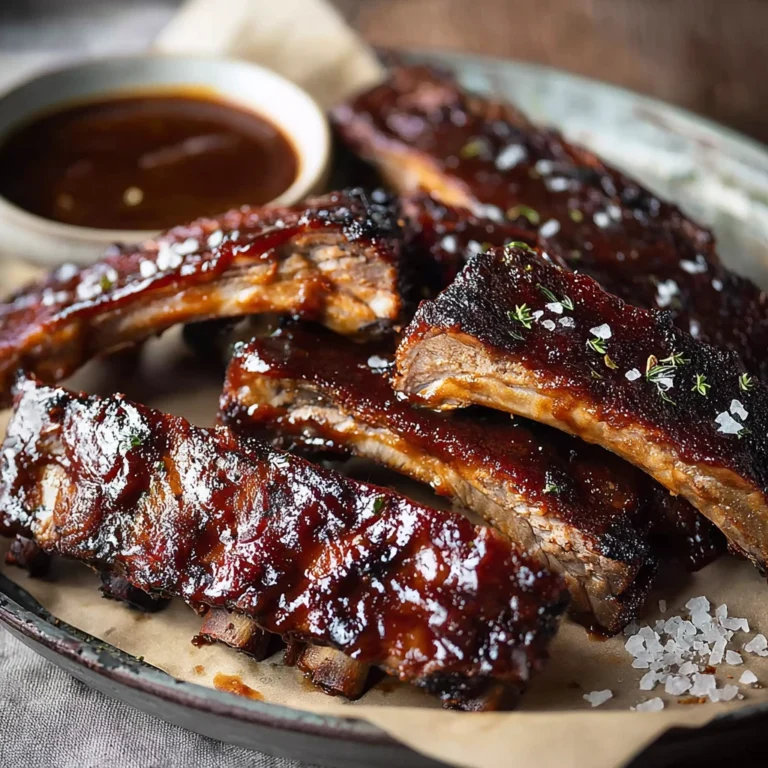 Bbq Ribs Homemade Dry Rub Juicy Flavorful Delight