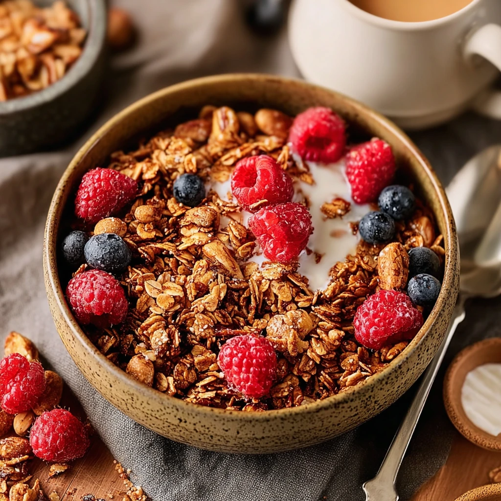 Berry Granola Breakfast Crunch: Irresistibly Delicious