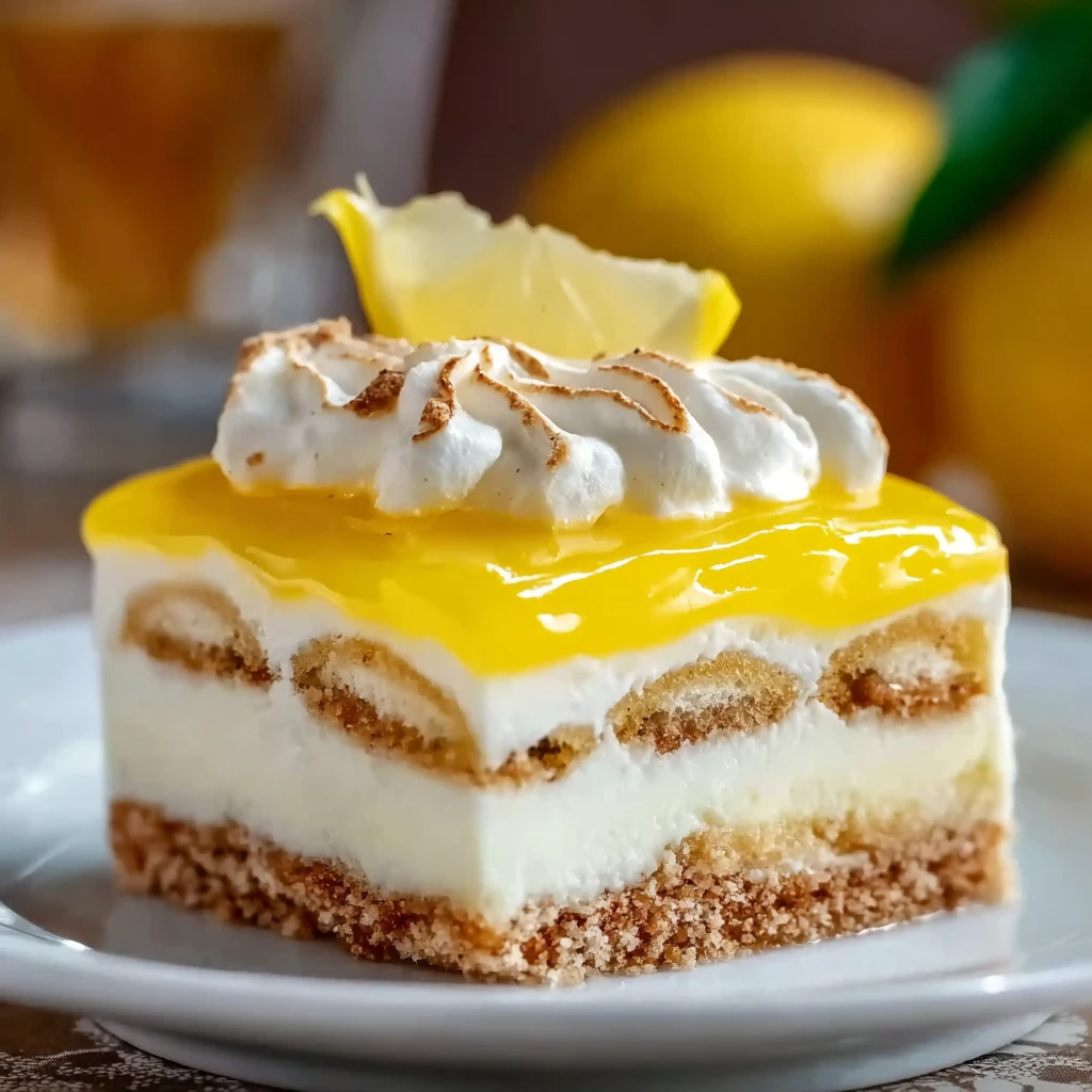 Irresistible Lemon Tiramisu