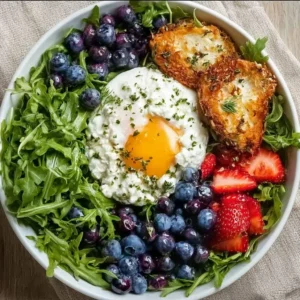 Blueberry Breakfast Salad Recipe