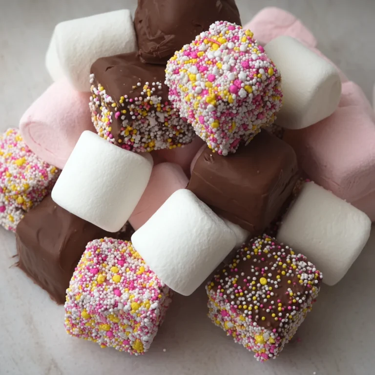 Chocolate Covered Marshmallows Sweet Treats Sharing