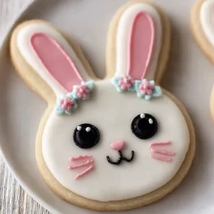 Easter Bunny Face Cookies: Adorable and Delicious Treats