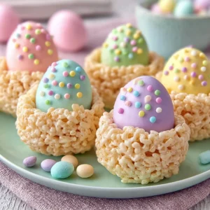 Easter Egg Rice Krispie Treats: A Festive Delight