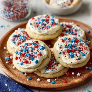 Easy 4th of July Sugar Cookies