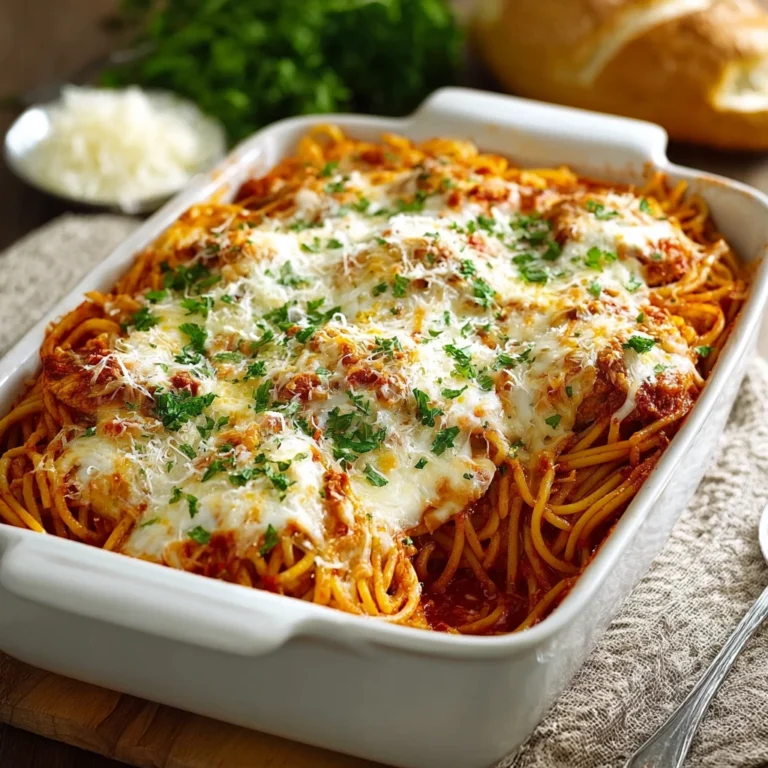 Easy Chicken Parmesan Casserole Recipe Dump And Bake Chicken Parmesan Delight Quick Savory Chicken Bake Low Prep Chicken P...