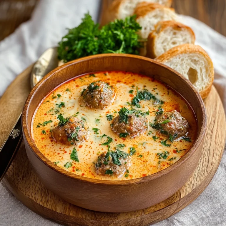 Easy Creamy Italian Meatball Soup Recipe Best Italian Meatball Soup For Family Dinner Homemade Creamy Meatball Soup Italia...