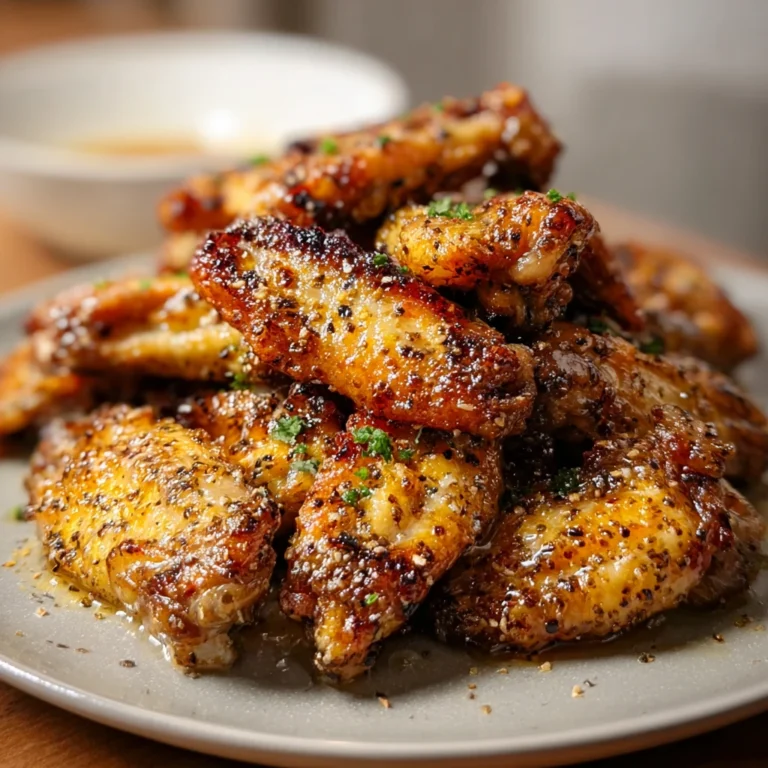 Easy Honey Lemon Pepper Wings Recipe Best Lemon Pepper Wings Game Day Honey Lemon Pepper Wings Tutorial Make Lemon Pepper ...