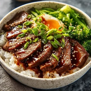 Teriyaki Beef Rice Bowl: Flavor-Packed Comfort Food