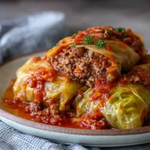 Delicious Ground Beef Unstuffed Cabbage Rolls Recipe!
