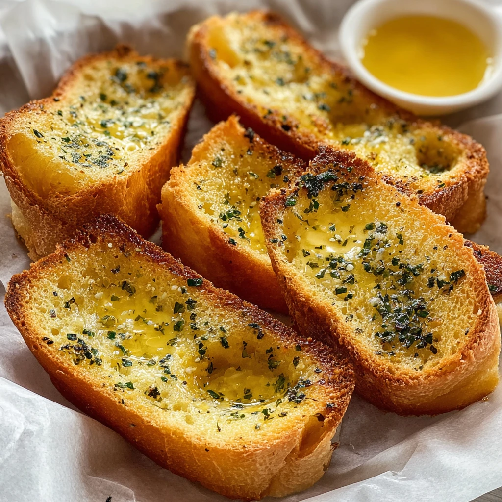 Garlic Bread Irresistibly Buttery Flavorful Delight