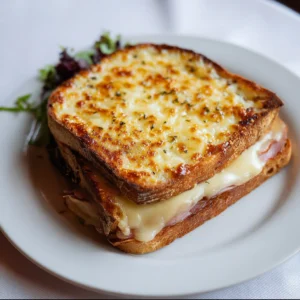 Gratinated croque