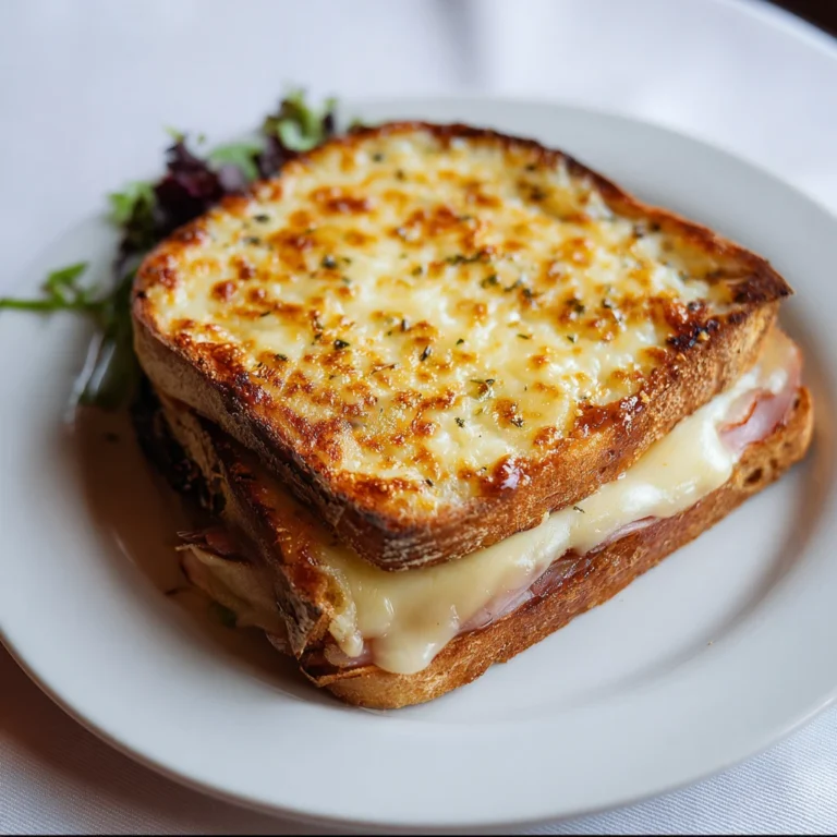 Gratinated Croque Monsieur Recipe Easy Gratinated Croque Monsieur Best Cheese For Gratinated Croque How To Make Gratinated...
