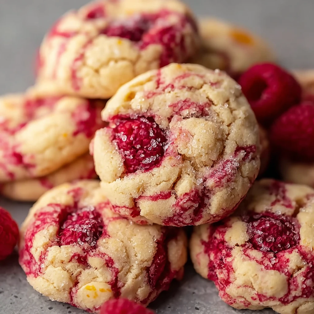 Lemon Raspberry Cookies Recipe Homemade Lemon Raspberry Cookies Best Lemon Raspberry Cookie Recipe Gluten-free Lemon Raspb...