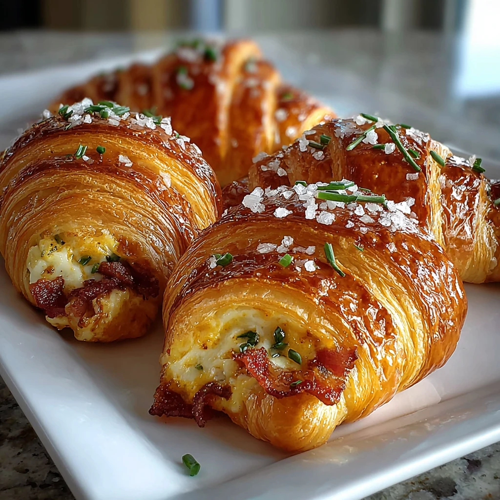 Loaded Breakfast Stuffed Croissants: A Savory Morning Del…