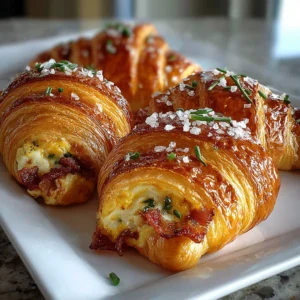 Loaded Breakfast Stuffed Croissants: A Savory Morning Del…