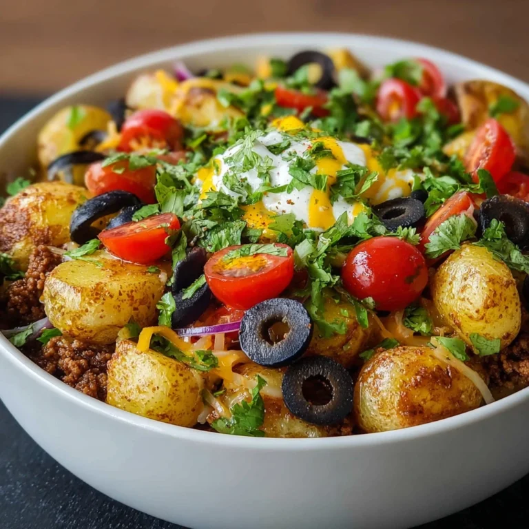 Loaded Potato Taco Bowl Recipe Easy Loaded Potato Taco Bowl Vegan Loaded Potato Taco Bowl Best Cheese For Potato Taco Bowl...