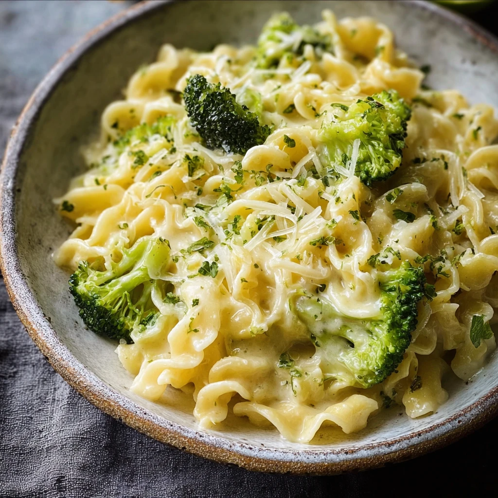 Mafaldine Pasta Limone with Broccoli: A Creamy Delight