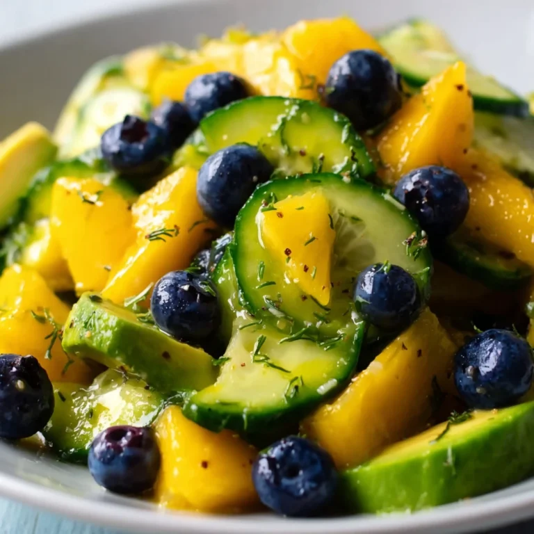 Mango Cucumber Salad Quick Recipe Easy Mango Cucumber Salad Fresh Summer Mango Salad 15 Minute Mango Cucumber Dish Healthy...