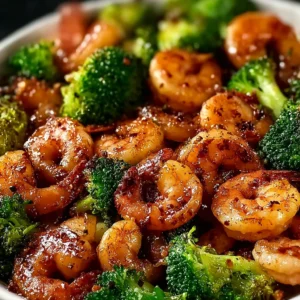 High-Protein Honey Garlic Shrimp