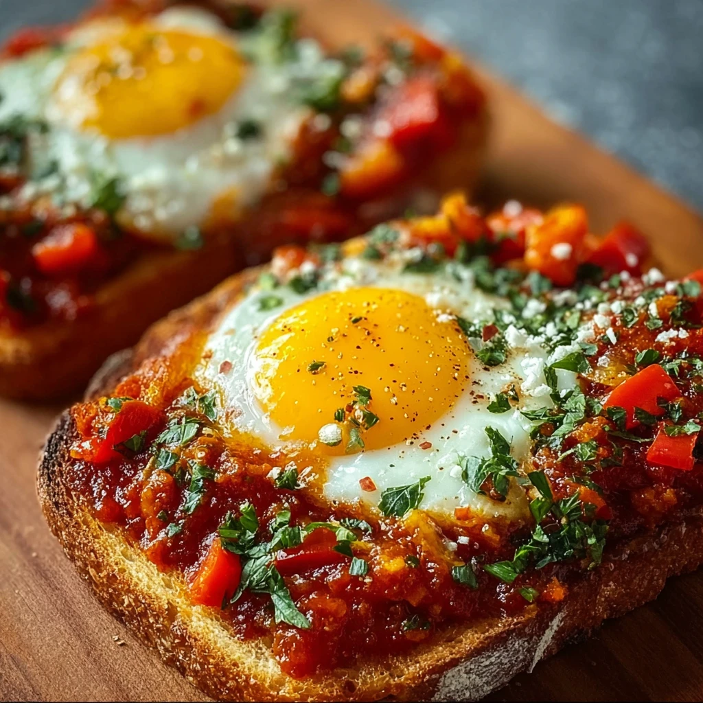 Shakshouka Toast