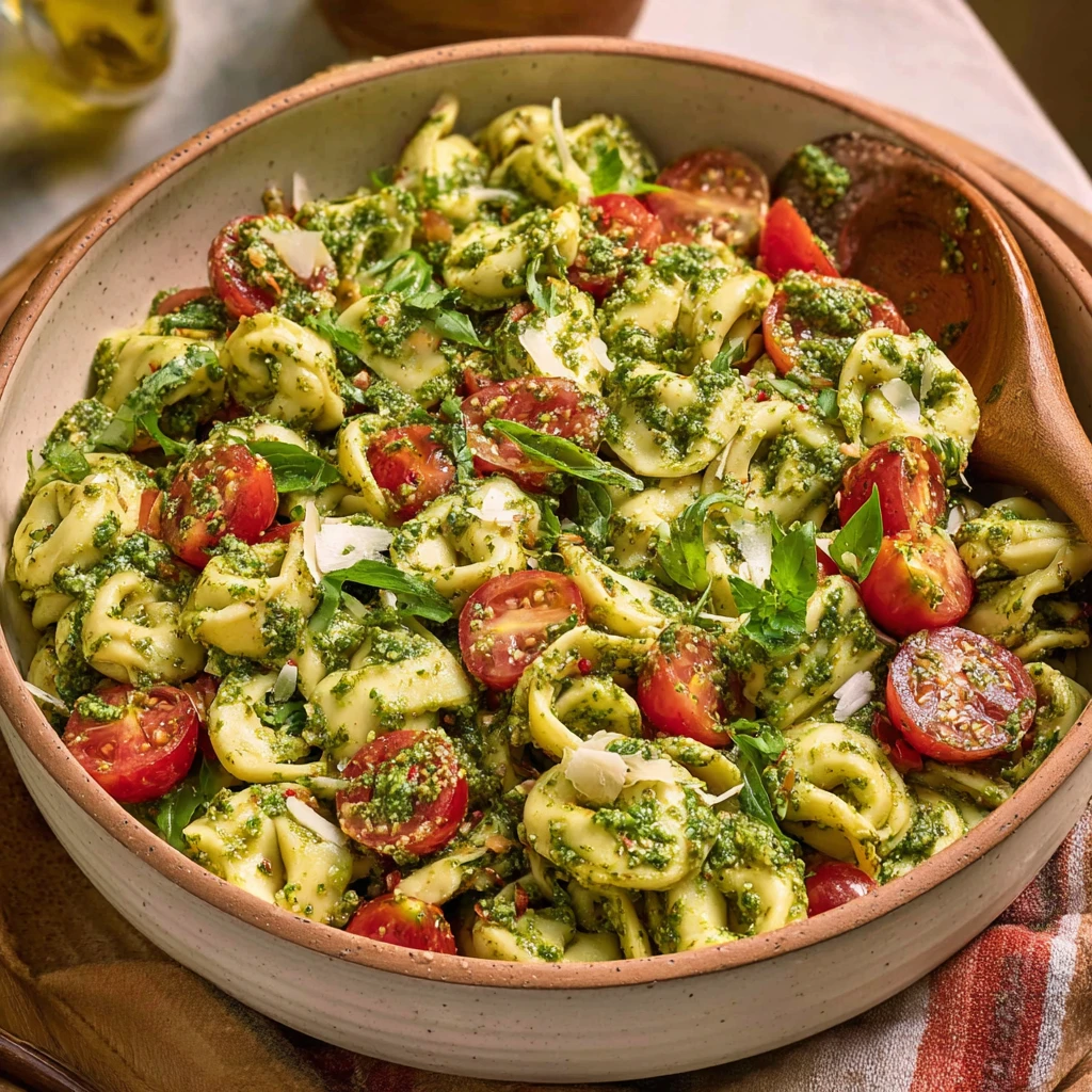Tortellini Pesto Salad