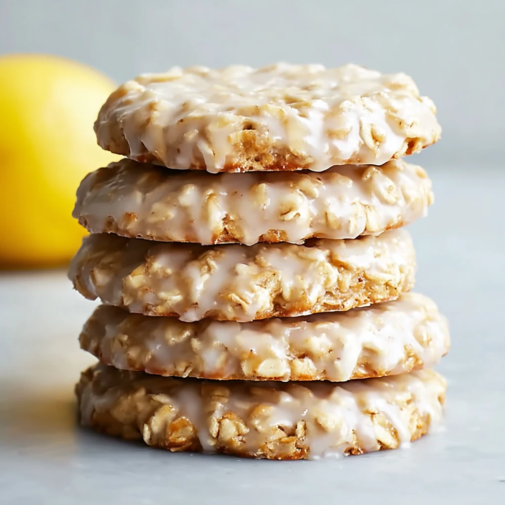 Zesty Lemon Oatmeal Cookie Recipe No-bake Lemon Oatmeal Cookies Easy Lemon Oatmeal No-bake Cookies Zesty Lemon No-bake Tre...