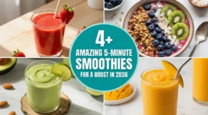 4 Amazing 5-Minute Smoothies for a Boost in 2026