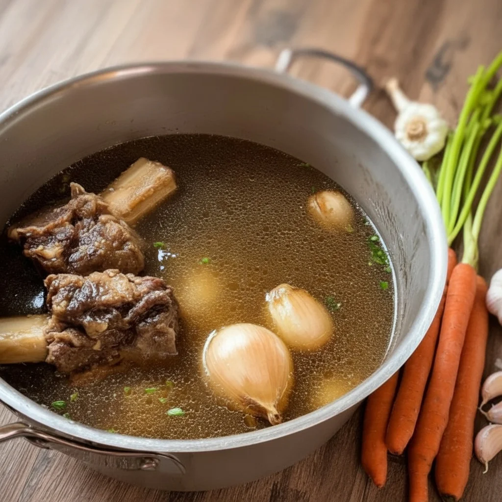 Beef bone broth