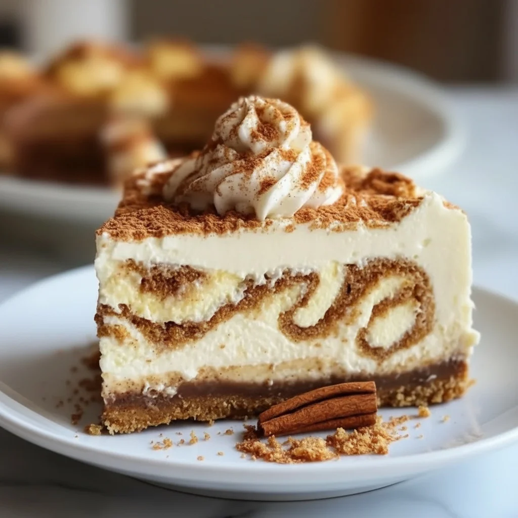 Cinnamon Roll Cheesecake