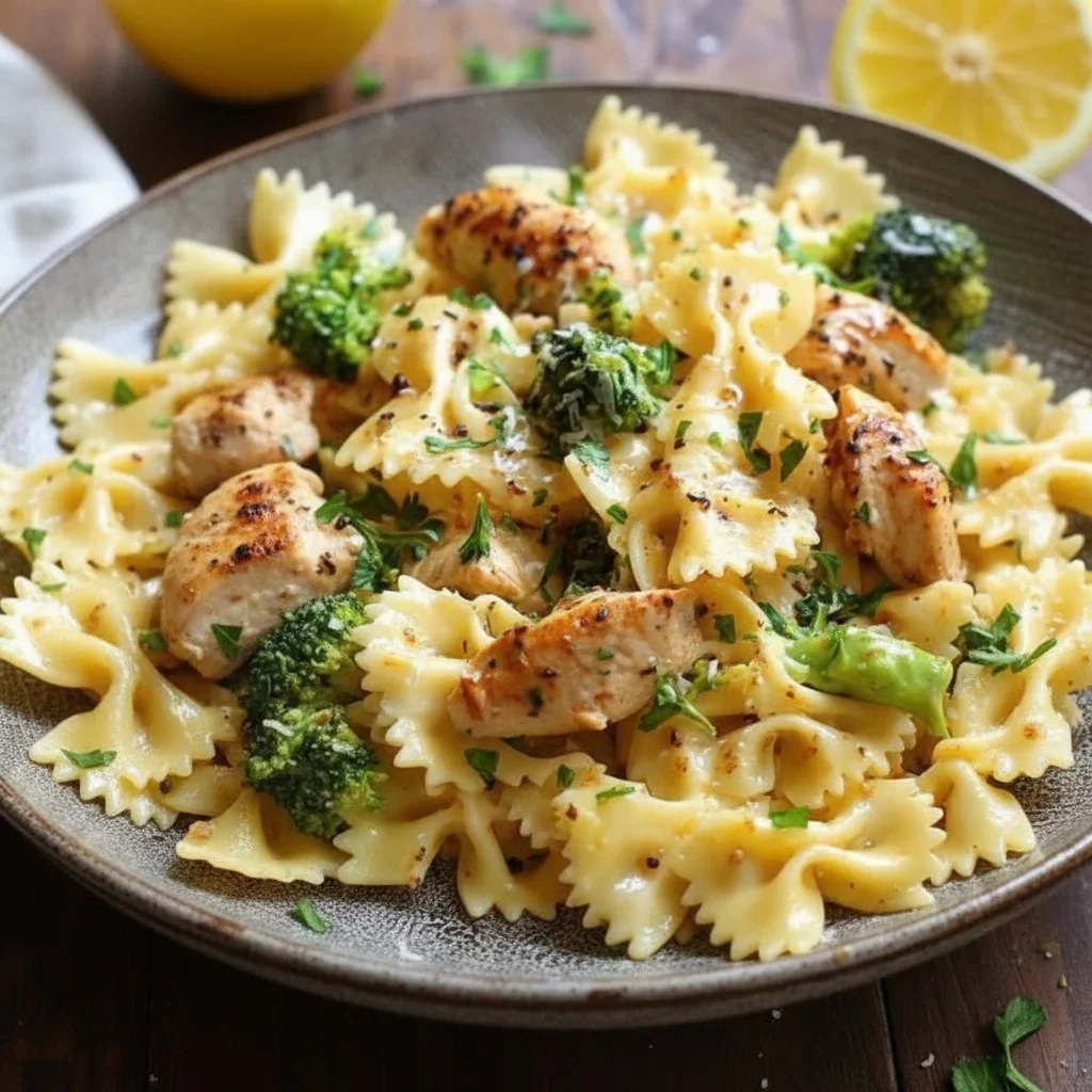Cowboy Butter Lemon Bowtie Chicken