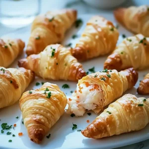 Crab Crescent Bites Delight: A Tasty Homemade Treat!