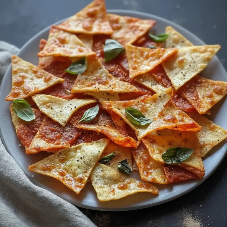 Crispy Pizza Chips