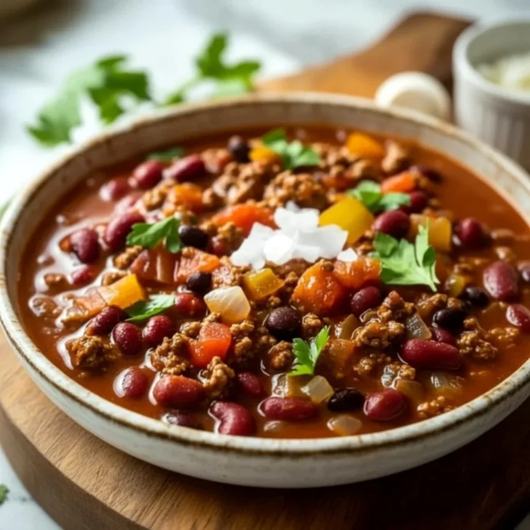Easy Crockpot Chili