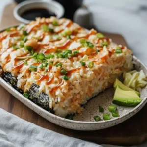 Easy Sushi Bake Recipe
