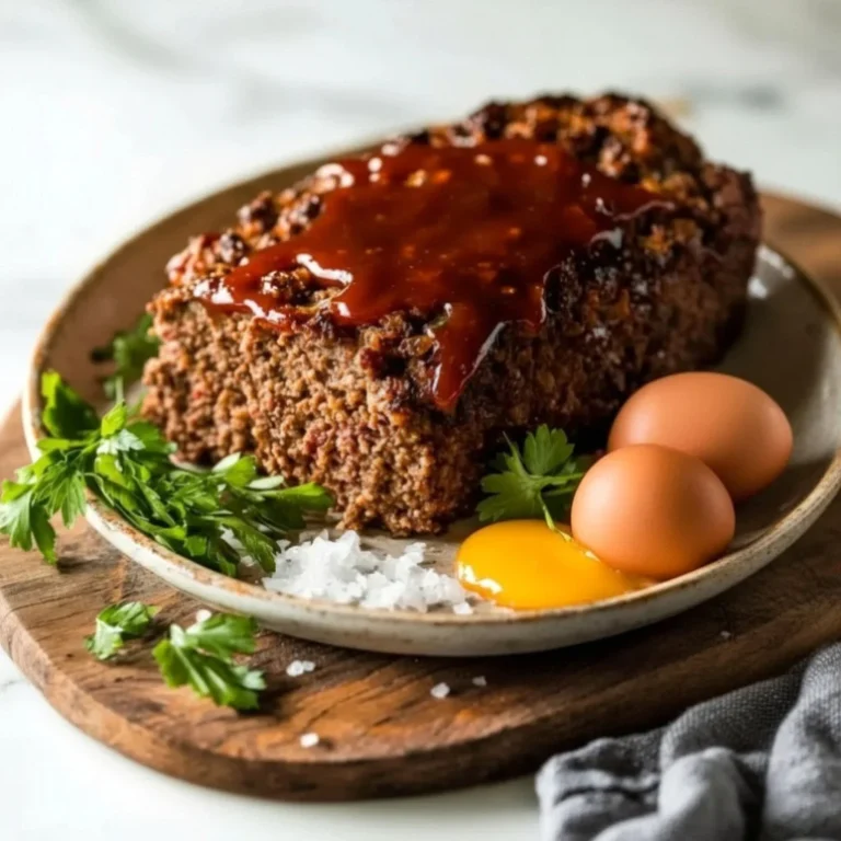 Homemade Classic Beef Meatloaf