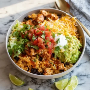 Instant Pot 20 Minute Chicken Burrito Bowls