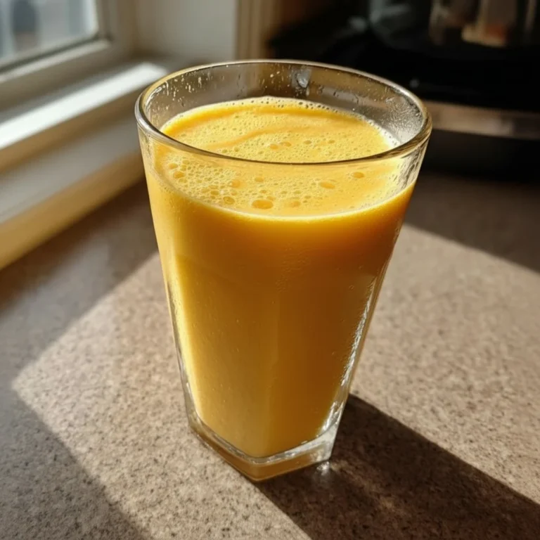 Romige mango smoothie