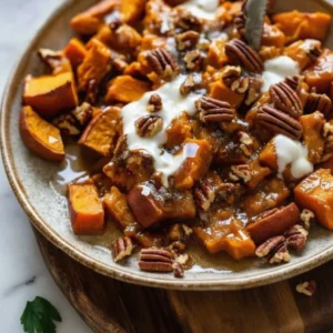 Southern Maple Sweet Potato Casserole