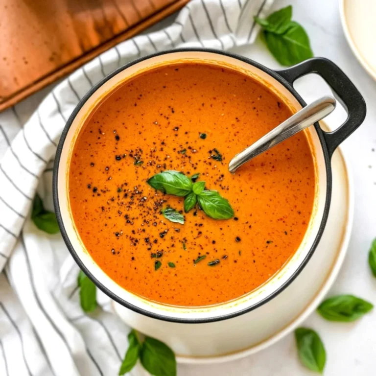 Tomato Basil Bisque