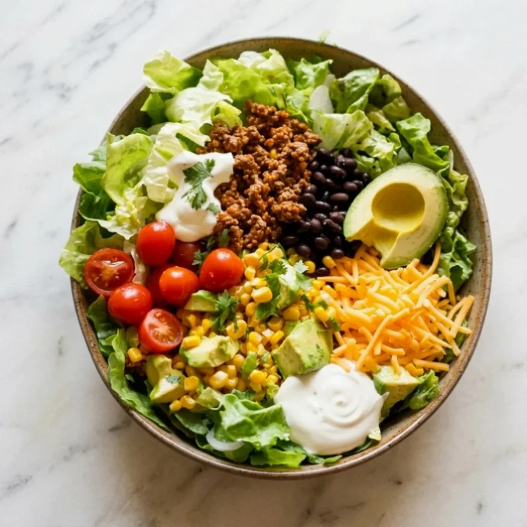 Turkey Taco Salad Bowls