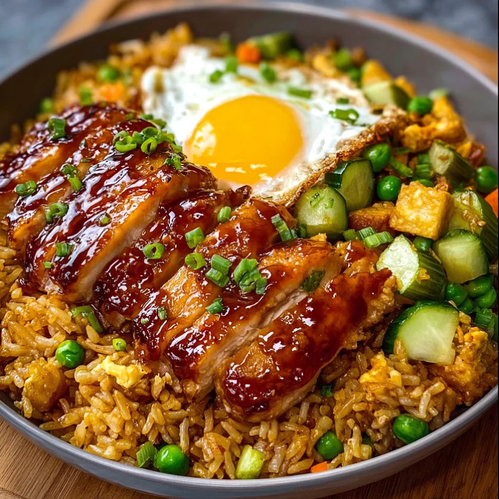 Bang Bang Chicken Fried Rice