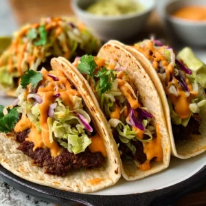 Big Mac Style Smash Burger Tacos for a Fun Dinner Twist