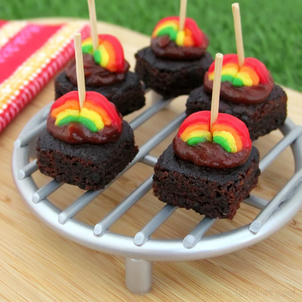 Brownie Grill Bites