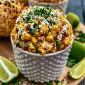 Creamy Mexican Street Corn Cup