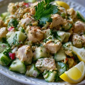 Cucumber Chicken Salad