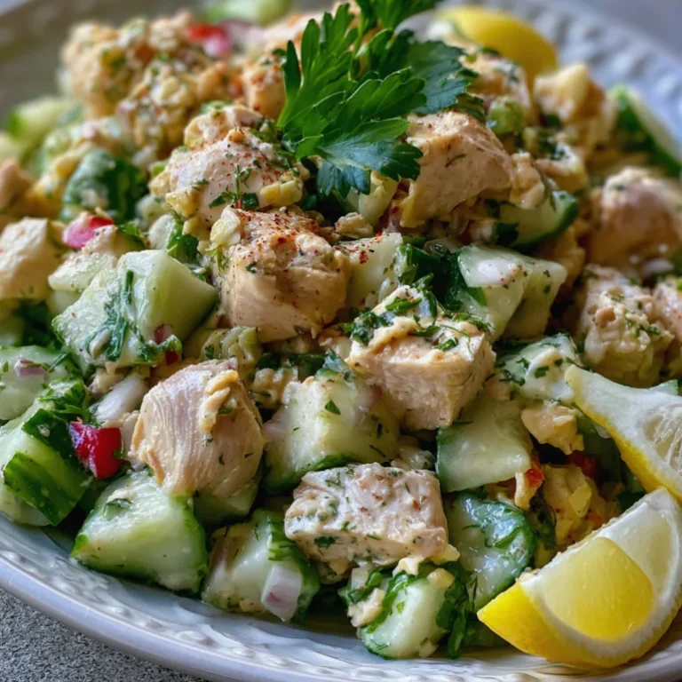 Cucumber Chicken Salad